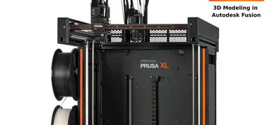 Original Prusa XL Assembled 2-toolhead 3D Printer Autodesk Fusion bundle