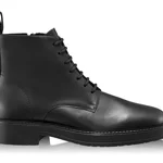 Men Leather Casual Boots 7678 Vitello Black