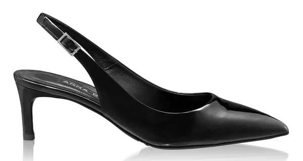 Mid-heel Slingback Pumps 8427 Lac Black