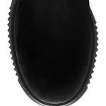 Women Suede Boots 8146 Camoscio+Stretch Black