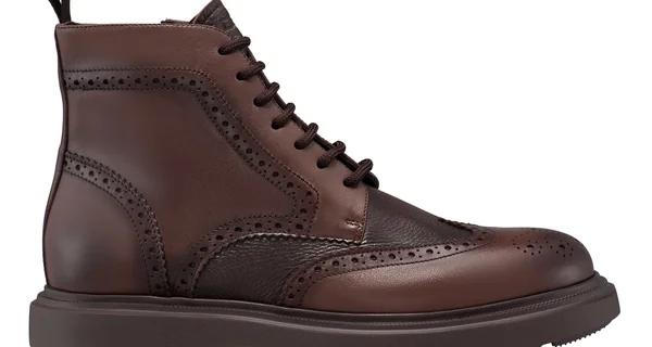 Men leather boots 7679 Vitello T.Moro