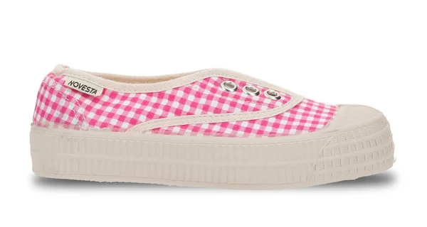 Star Kid Elastic Gingham Pink