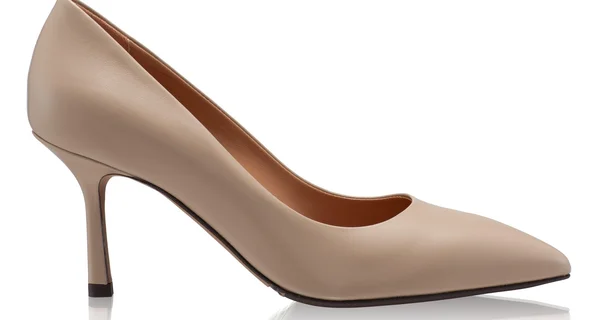 High-heel Pointed Toe Pumps 8026 Vitello Beige