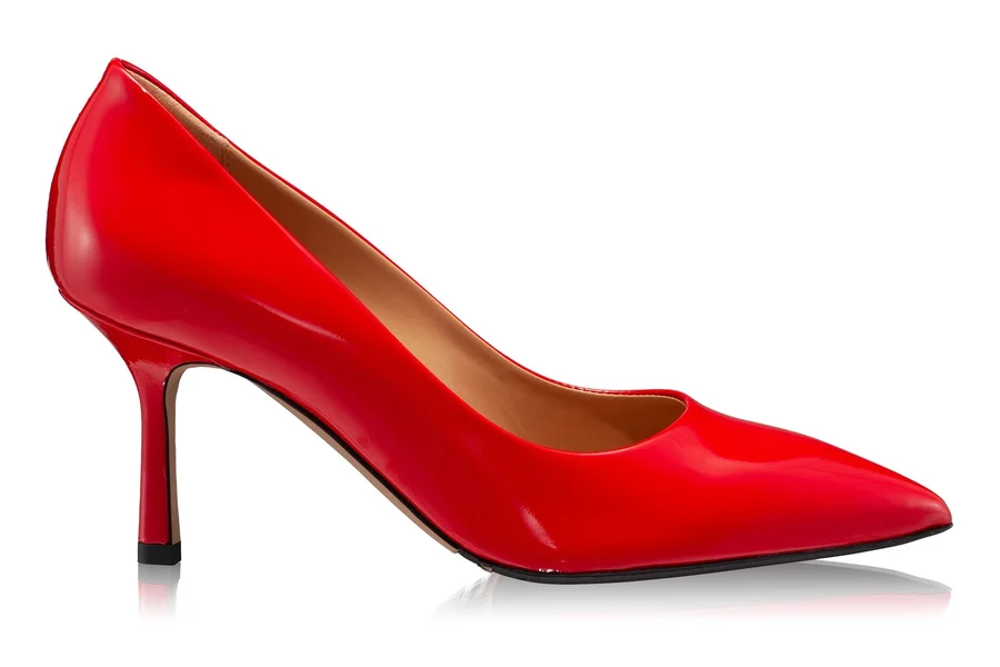 High-heel Pointed Toe Pumps 8026 Lac Red