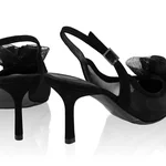 Elegant Women’s Shoes 8086 Camoscio+Mesh Black