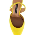 Mid-heel Slingback Pumps 8054 Camoscio Yellow