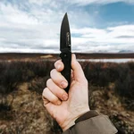 Marttiini Black 8 Folding Knife