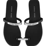 Women Leather Mules 8467 Vitello Black