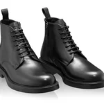 Men Leather Boots 7737 Vitello Black