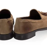 Men Natural Leather Shoes 7359 Crosta Taupe