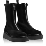 Women Ankle-Boots 7940 Camoscio Black