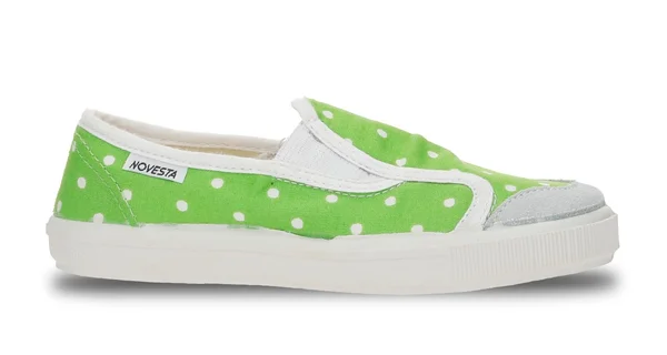 Slip-on Kid Dots Green
