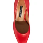 High-heel Pointed Toe Pumps 8026 Vitello Red