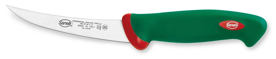 Sanelli Coltello Disosso Curvo Stretto Flessibile Cm.13