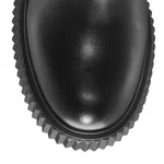 Women Leather Boots 7129 Vitello Black