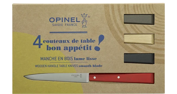 Coffret de 4 couteaux de table N°125 Bon Appétit Loft