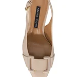 Mid-heel Slingback Pumps 8428 Vitello Beige