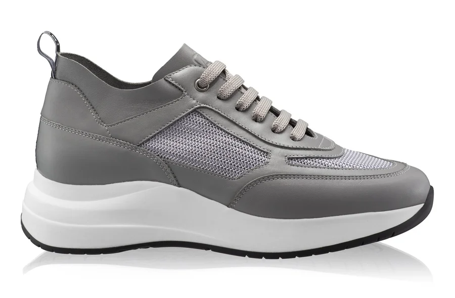 Women's sneakers 8132 Vitello+Gray Mesh