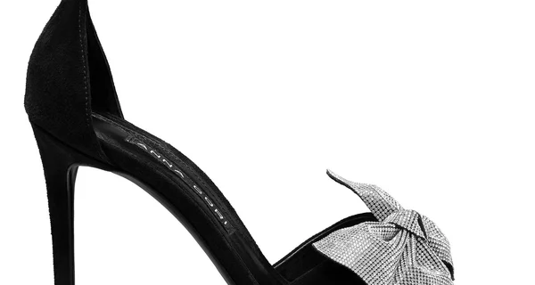 Women Suede High Heel Sandals  8464 Camoscio Black