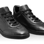 Men Leather Sport Shoes 7087 Bottalato Black