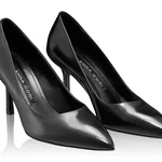 High-heel Pointed Toe Pumps 8026 Vitello Black
