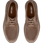 Men Natural Leather Loafers 7364 Crosta Taupe/Arena