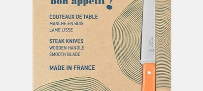 Coffret de 4 couteaux de table N°125 Bon Appétit Agrumes