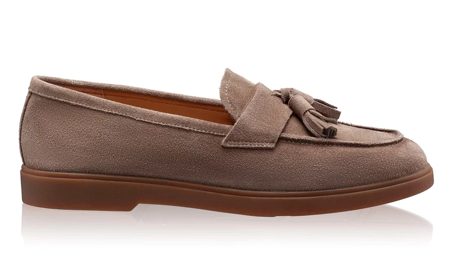 Women Casual Loafers 7517 Crosta Taupe/Ambra