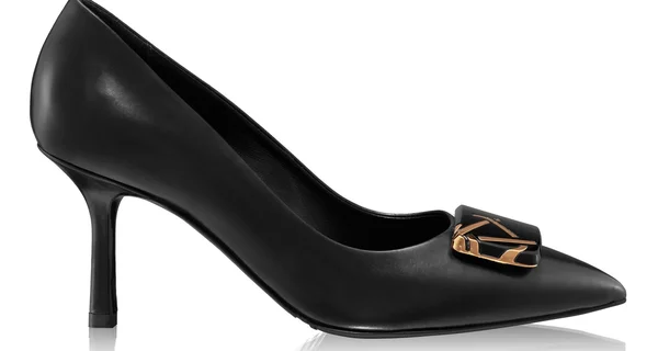 High-heel Pointed Toe Pumps 8010 Vitello Black