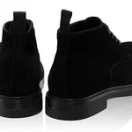 Men Leather Boots 7762 Crosta Black