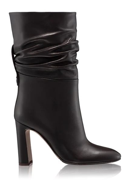 Women Suede Leather High-heel Boots 6399 Vitello T.Moro