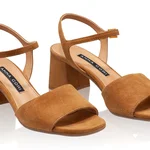 Women Leather Sandals 8042 Camoscio Camel