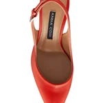 Mid-heel Slingback Pumps 5728 Vitello Orange