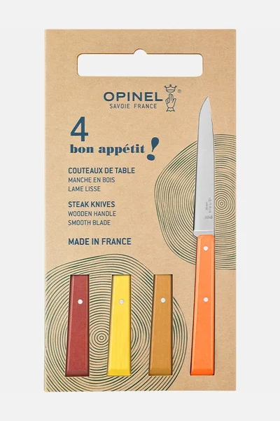 Coffret de 4 couteaux de table N°125 Bon Appétit Agrumes