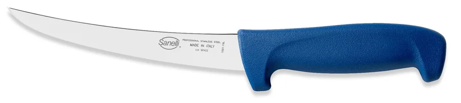 Sanelli Coltello Disosso Curvo Stretto Flex Cm.15