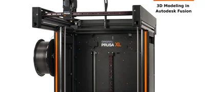 Original Prusa XL Assembled Single-toolhead 3D Printer Autodesk Fusion bundle