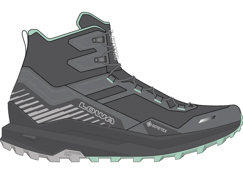 FLOWTERRA GTX QC WS - GREY/JADE