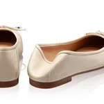 Women Ballerina Flats 8103 Vitello Panna