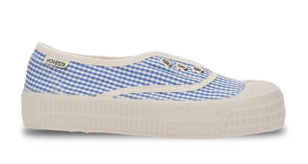 Star Kid Elastic Gingham Blue