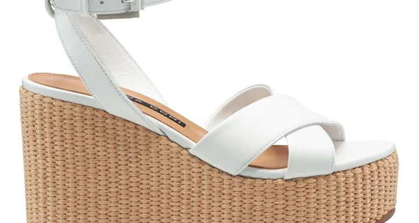 Women Leather Sandals 8089 Vitello White