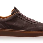 Men Suede Leather Sport Shoes 7610 Crosta Tortora