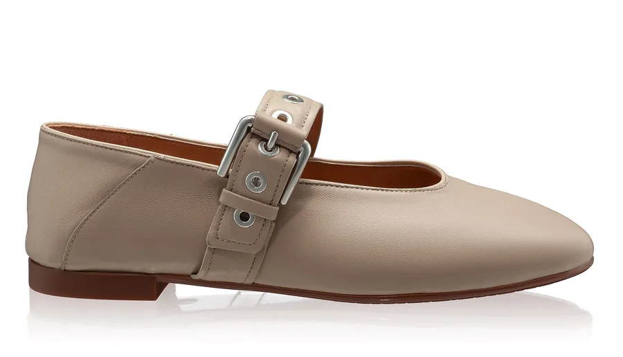 Women's Ballerinas 8458 Nappa Beige