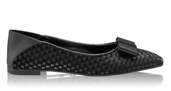 Women Ballerina Flats 8497 Intreccio Negru