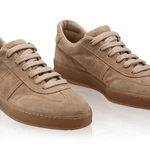 Women leather sport shoes 8066 Crosta Beige