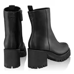 Women Leather Ankle-Boots 7814 Vitello Black