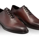 Classic Men Leather Shoes  7348 Vitello Brown