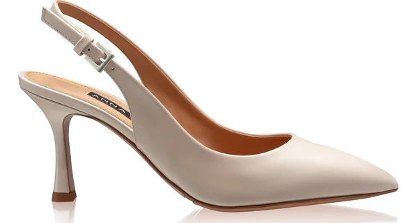 Mid-heel Slingback Pumps 5728 Lac Bej
