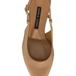 Mid-heel Slingback Pumps 8400 Vitello Cappuccino