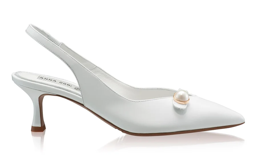 Mid-heel Slingback Pumps 8438 Lac Alb