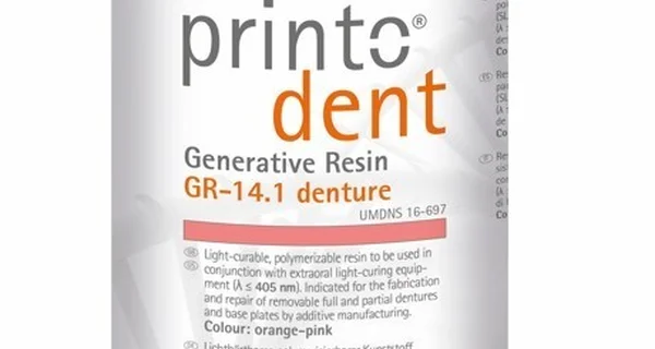 Resin Pro3Dure Printodent GR-14.1 denture 1kg